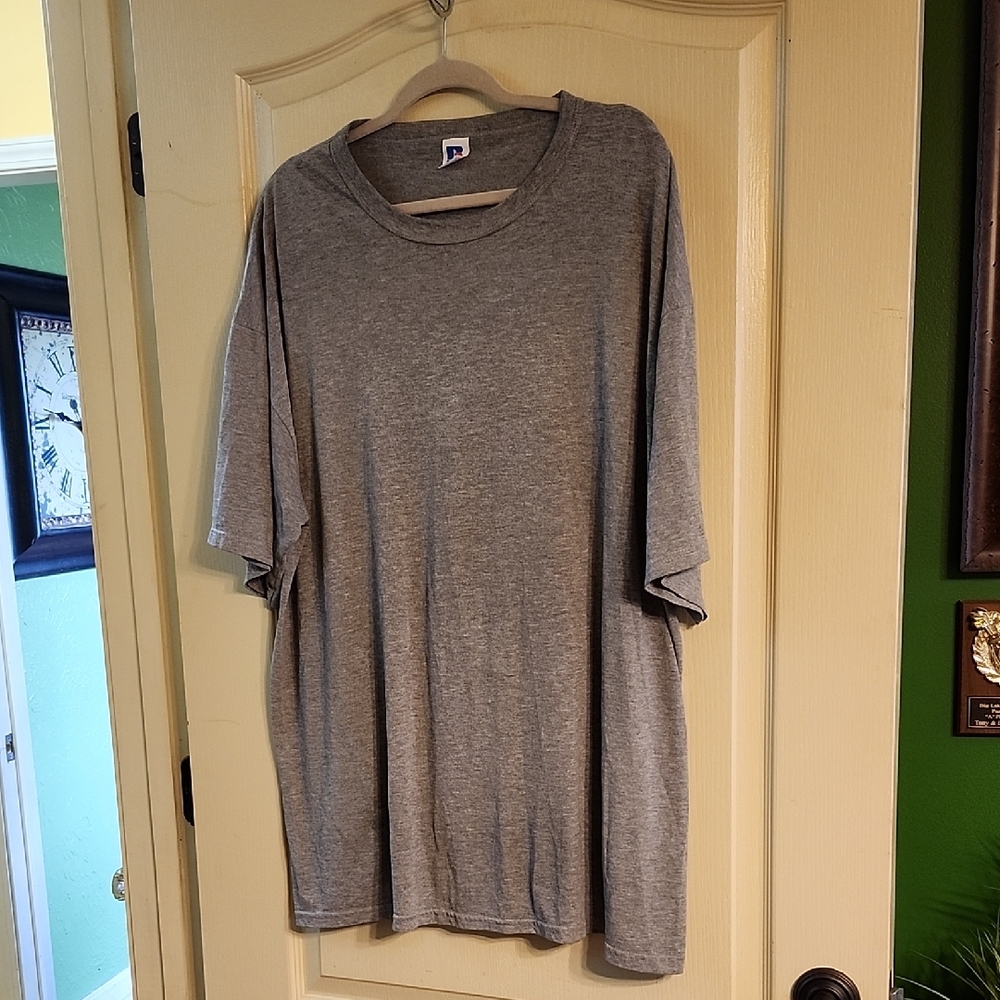 RUSSELL ATHLETIC GRAY SHORT SLEEVE TEE